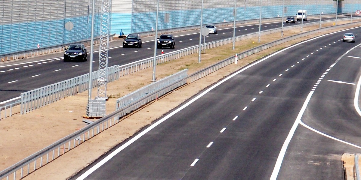 Autostrada A2 się sypie