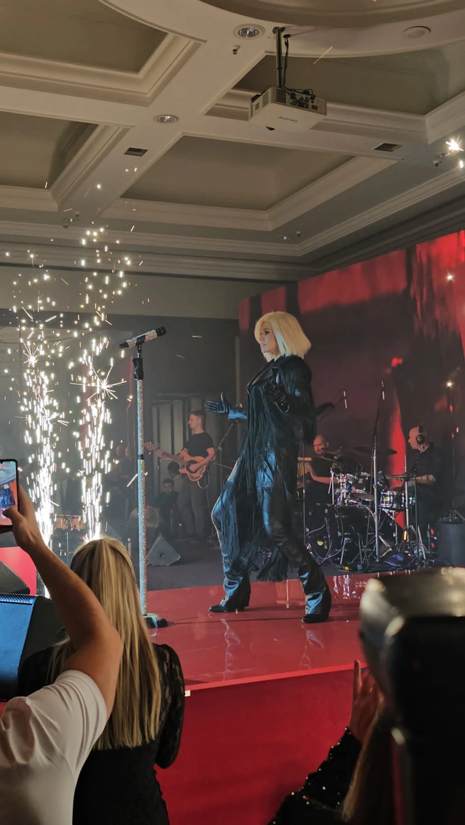 Nataša Bekvalac na nastupu