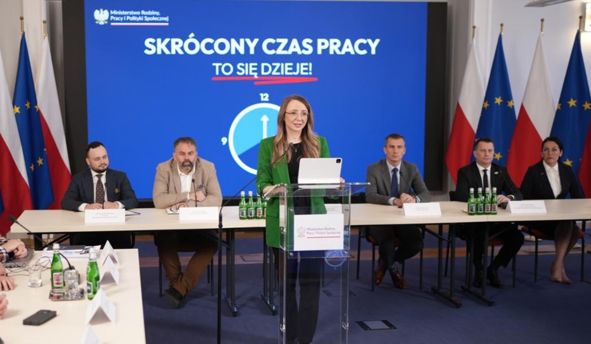skrócony czas pracy, pilotaż, MRPiPS