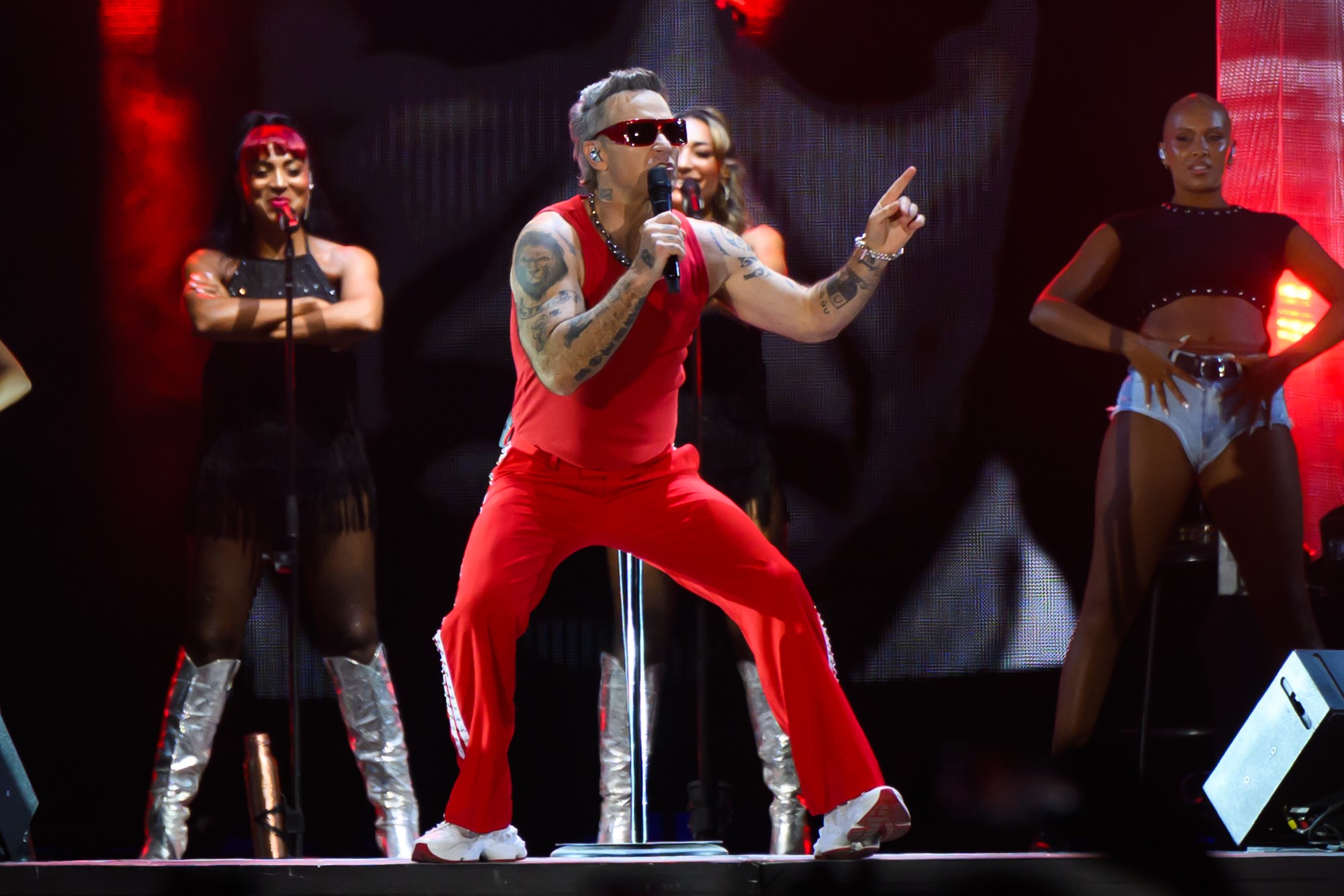 Vystúpenie Robbieho Williamsa na festivale Lovestream.