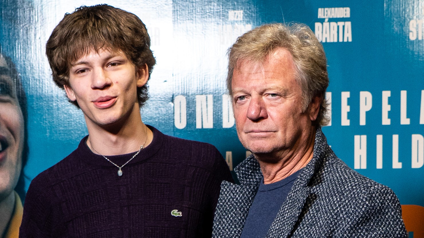 Premiéra filmu Šampión: Marko Kramár a Maroš Kramár.