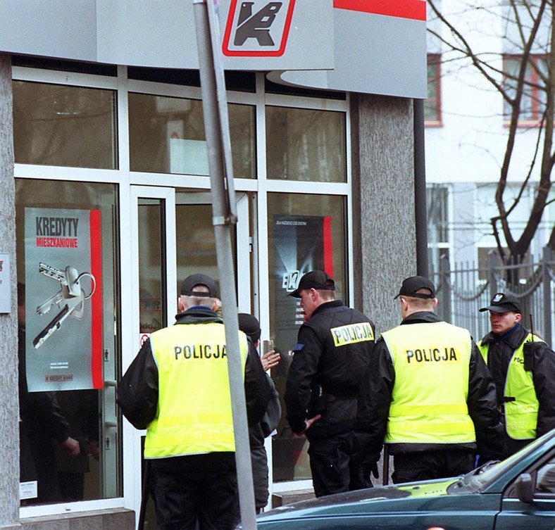 Policja na miejscu zbrodni