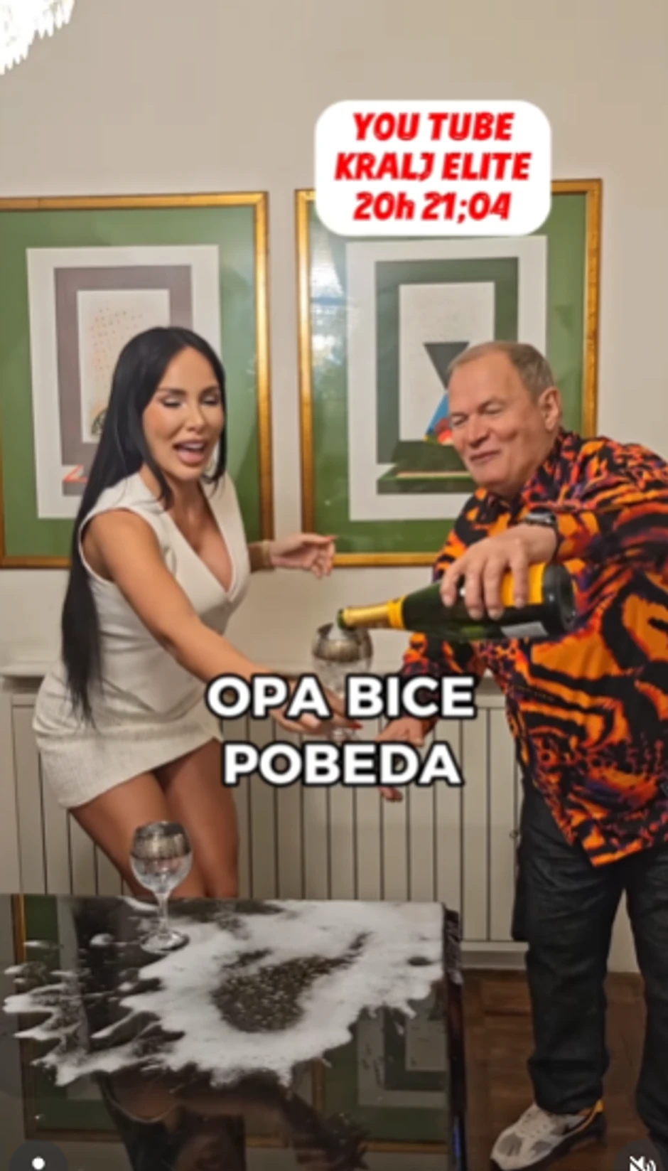 Aleksandra došla u vilu kod Karića