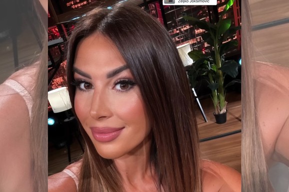 HALJINA SAMO ŠTO NE PUKNE, A TEK DEKOLTE! Ena Popov u nikad užem izdanju, a kad se sagnula ka kameri, nastao je kolaps na mrežama