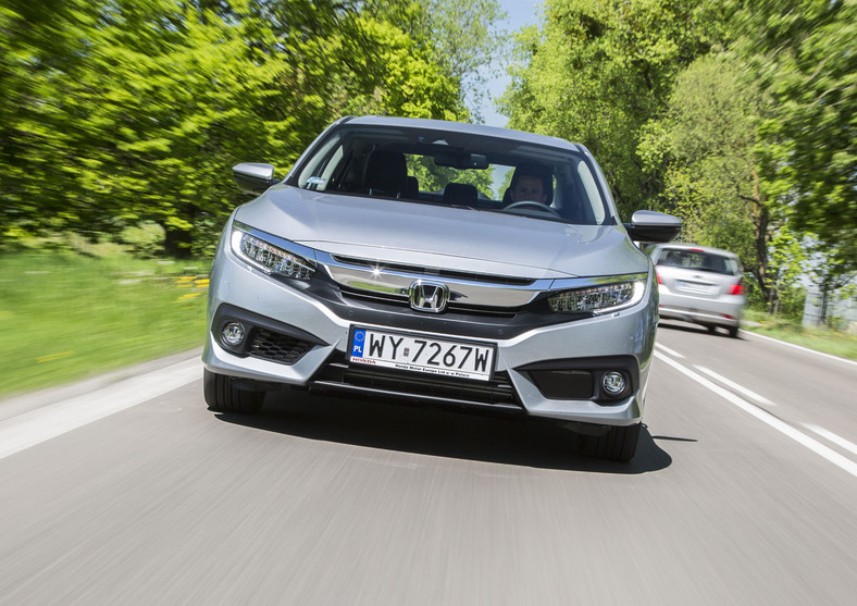 Honda Civic 1.5 VTEC Turbo - sedan z najlepszym CVT na rynku