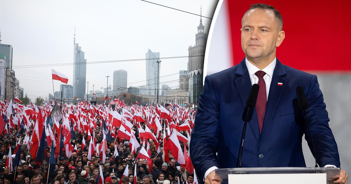 Udział w Marszu Niepodległości to "sygnał". Ekspert wskazał cel Nawrockiego