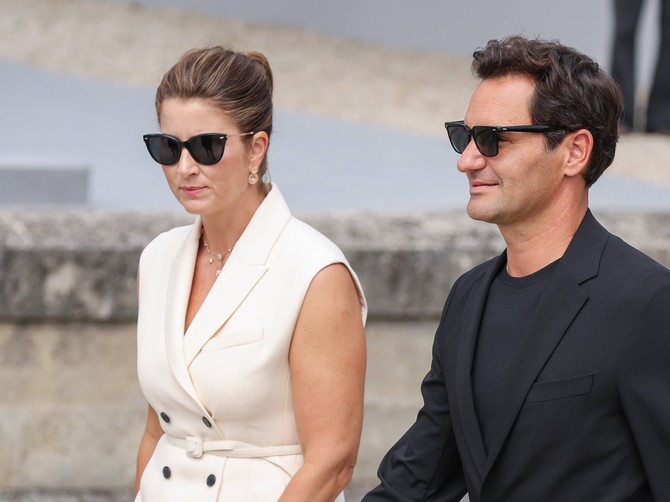 Mirka i Rodžer Federer