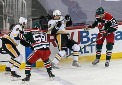 NHL. Hat-trick Kapanena nie pomógł Penguins w meczu z Wild