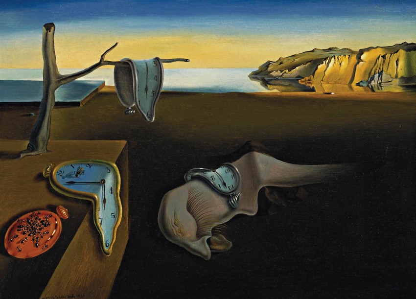Salvador Dali, Upornost sećanja, 1931. Muzej moderne umetnosti, Njujork
