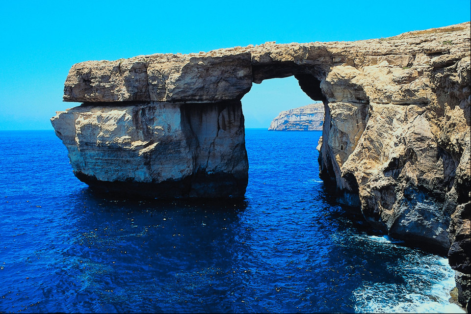 Lazurowe okno, Gozo