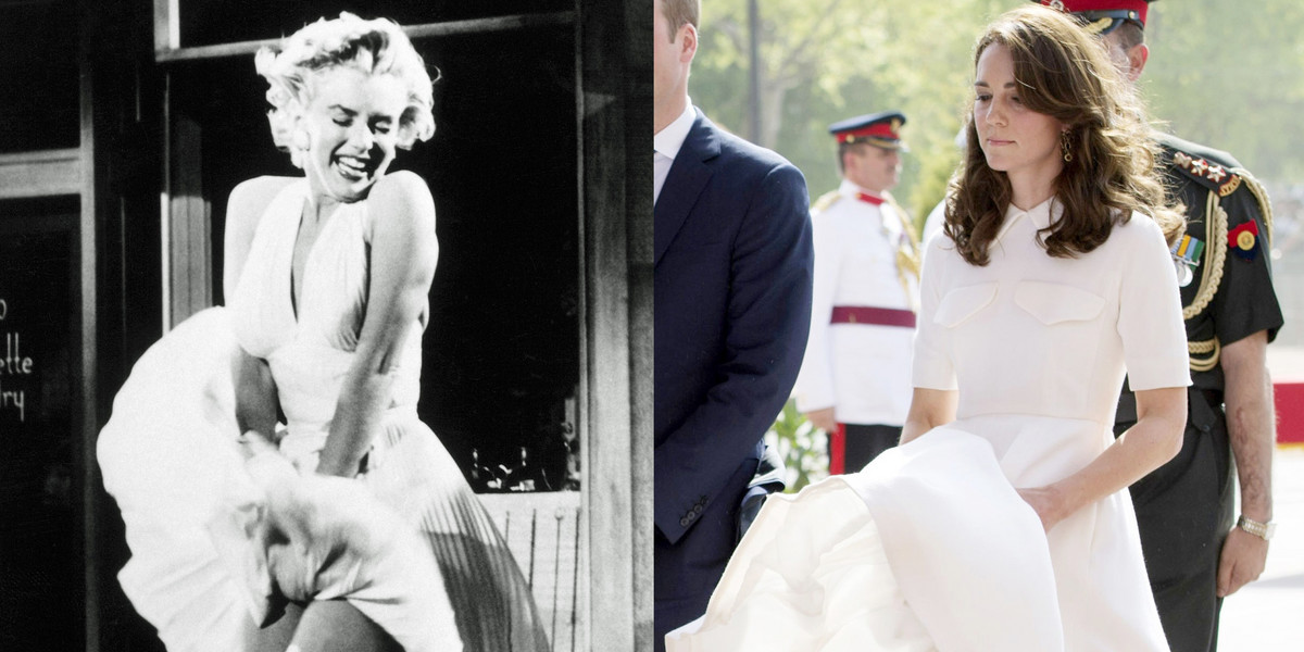 Księżna Kate jak Marilyn Monroe