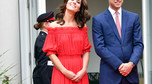Księżna Kate Middleton w ognistej czerwieni na spotkaniu w Berlinie
