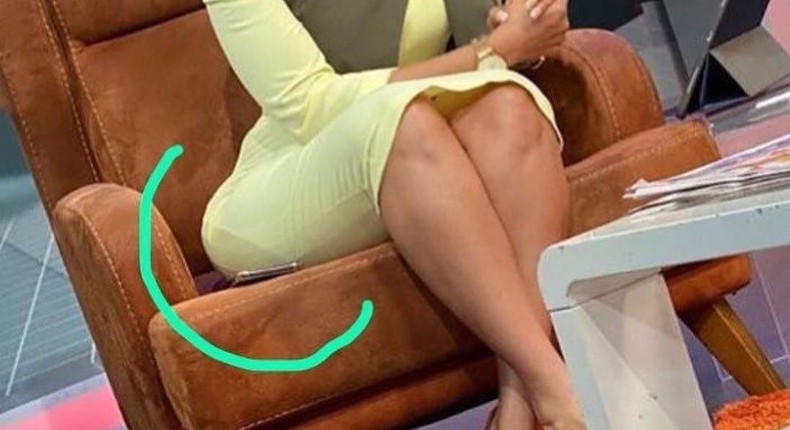 Serwaa Amihere accused of wearing butt pad