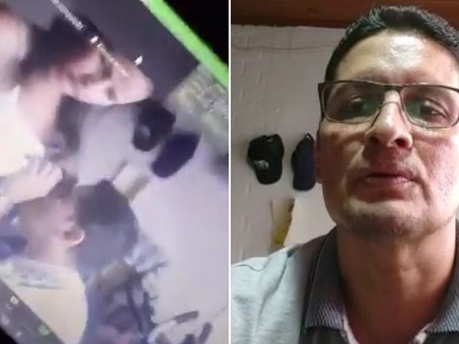Učitelj u "akciji" sa ženom