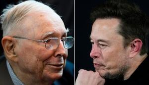 The late Charlie Munger (left) and Elon Musk (right).Johannes Eisele/AFP via Getty Images; Kirsty Wigglesworth/WPA Pool via Getty Images