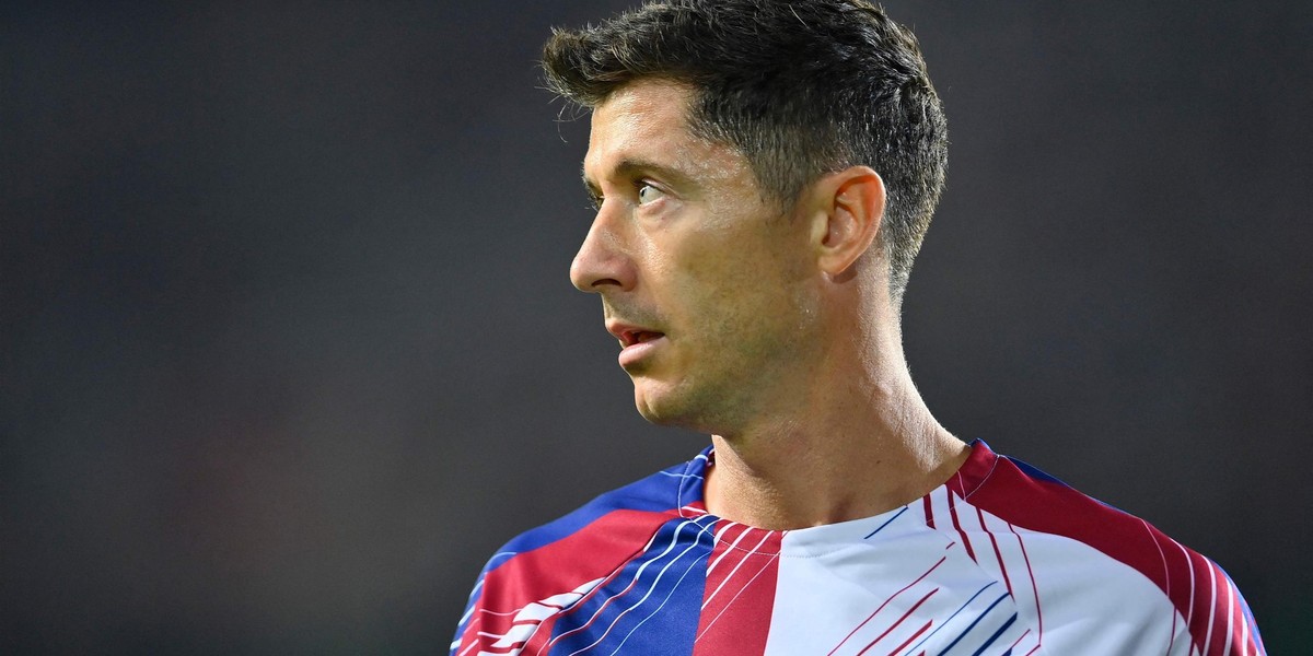 Robert Lewandowski wciąż wraca do zdrowia.