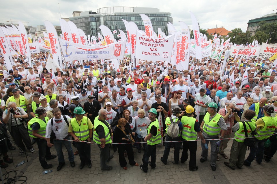 NSZZ "Solidarność": dość biedy