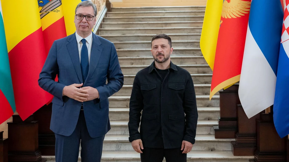 Vučić i Zelenski u Odesi, u junu 2025. | Foto: REUTERS/Vladislav Culiomza