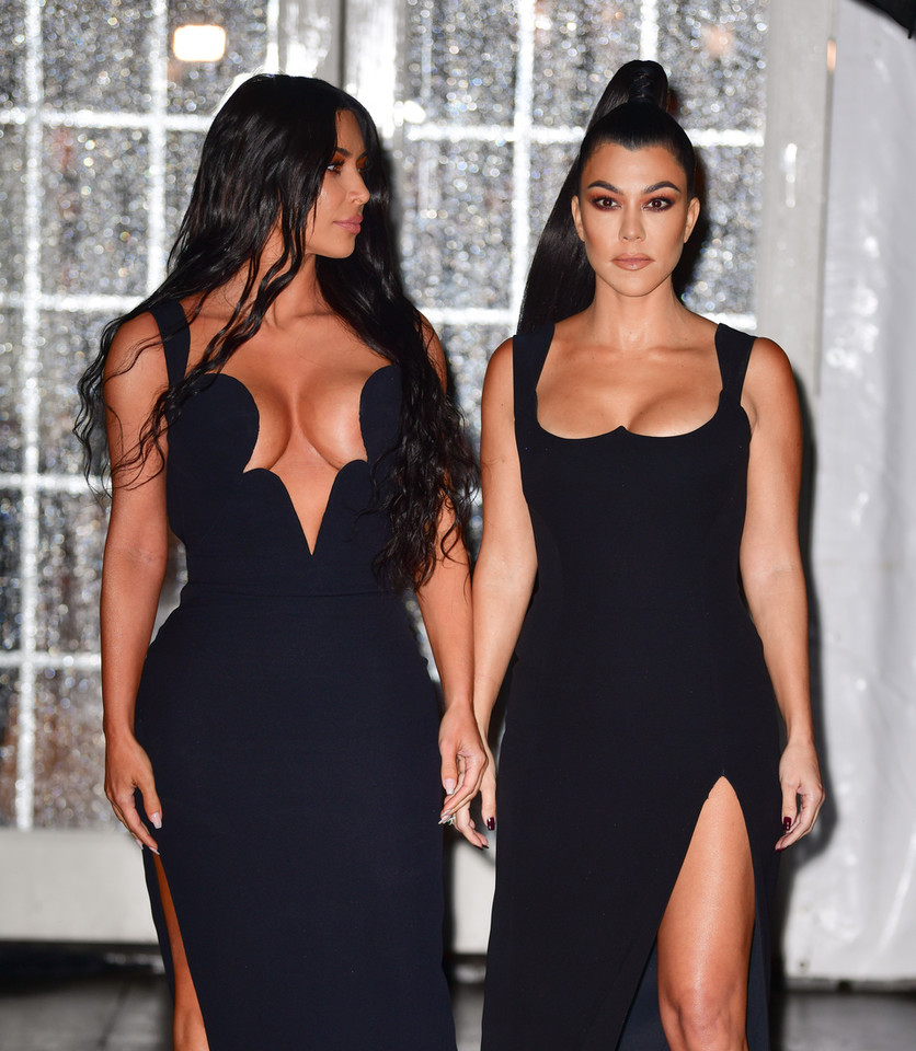 Kim i Kourtney Kardashian były skłócone