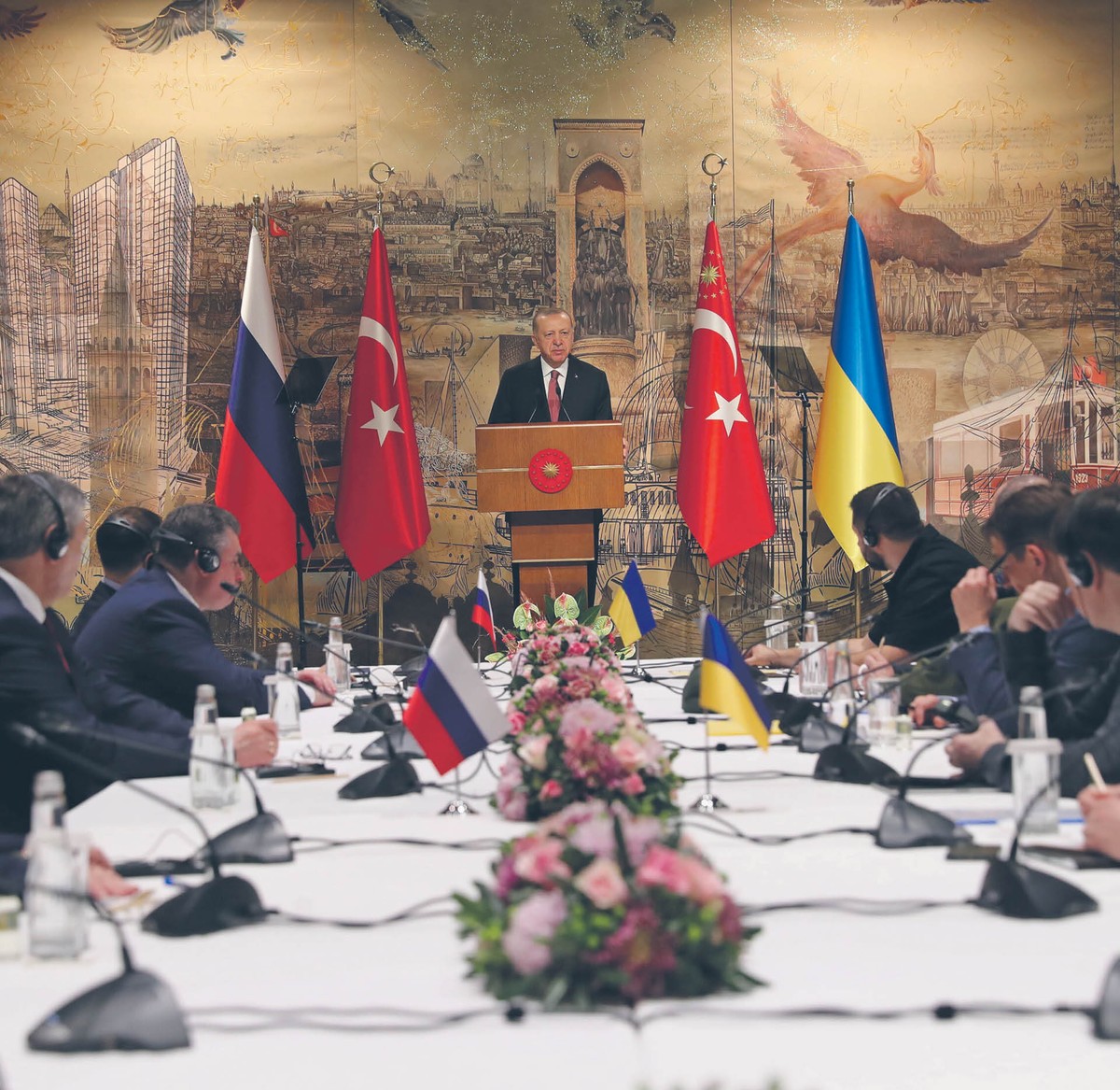 Rozmowy odbyły się w Turcji, gospodarzem był prezydent Erdoğan