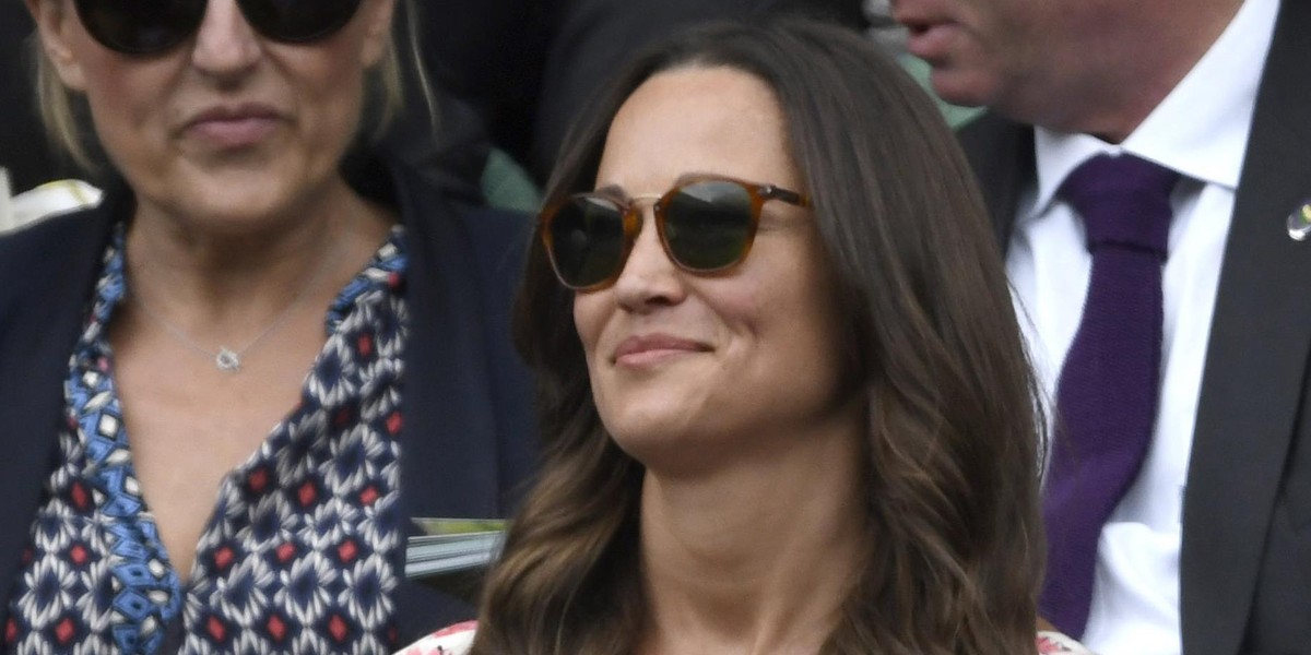 Pippa Middleton podczas meczów Wimbledon