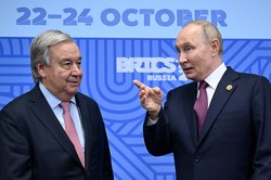 Sekretarz Generalny ONZ nie dostał zgody na wizytę w Kijowie. To kara za spotkanie z Putinem