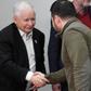 Jarosław Kaczyński i Wołodymyr Zełeński 