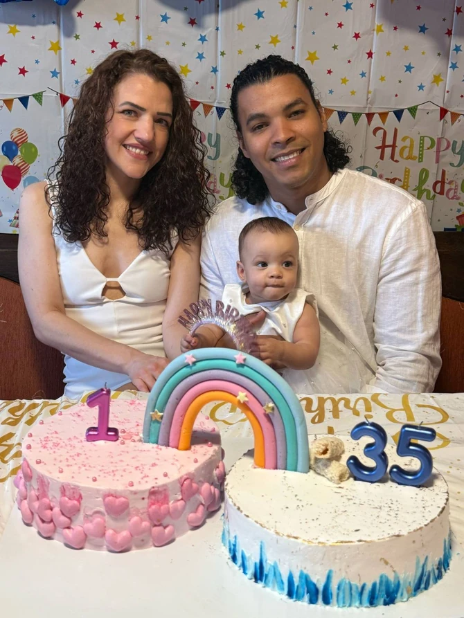 Lisdian i Ana sa ćerkom Ališom