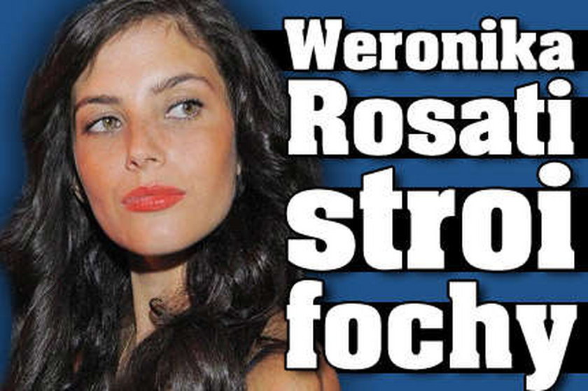 Weronika Rosati stroi fochy