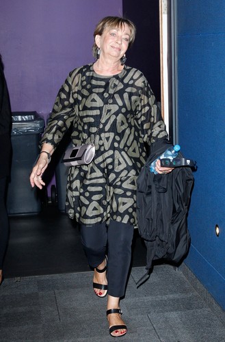 Ewa Szykulska na premierze filmu 'Ostra randka'