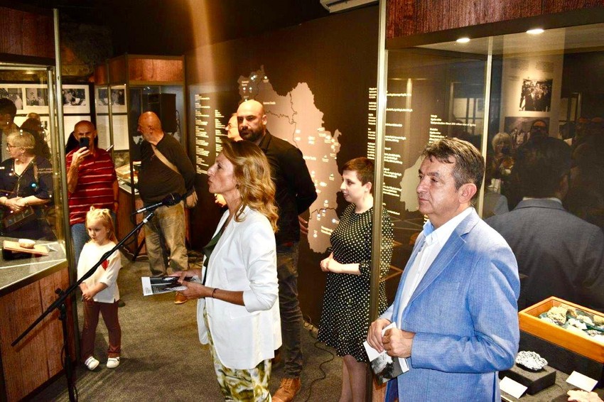 Izložba "Mineralna blaga Jugoslavije"