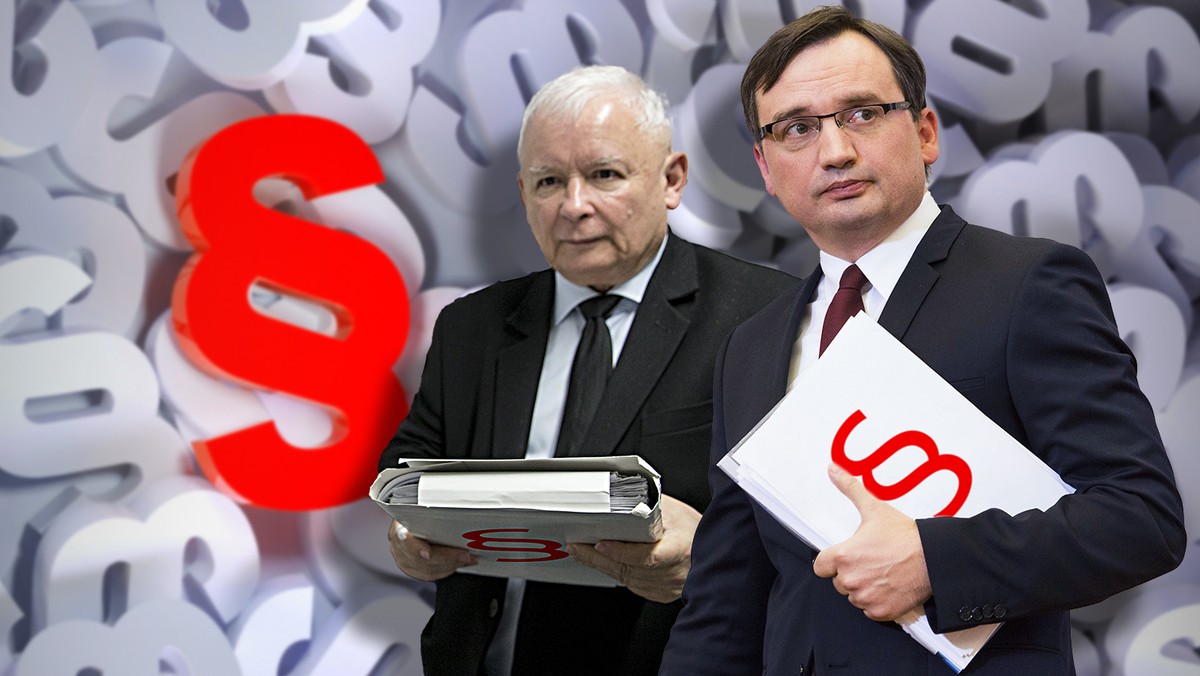 Kaczyński i Ziobro psują prawo