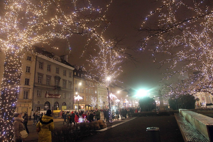 Egipskie ciemności w centrum Warszawy