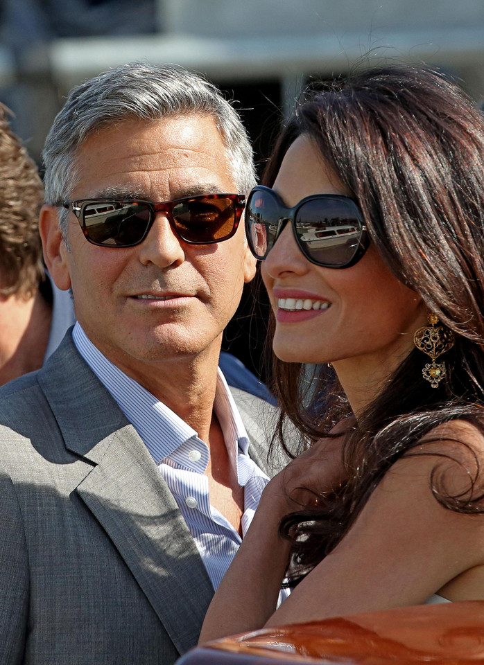 George Clooney i Amal Alamuddin już po ślubie!