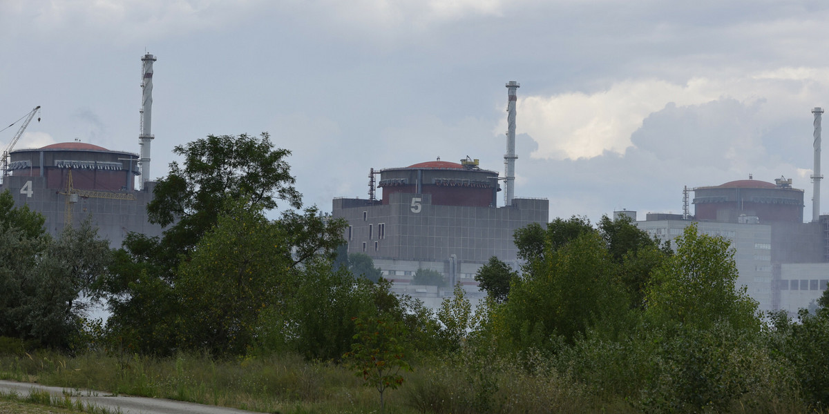 Zaporoska Elektrownia Atomowa na południu Ukrainy