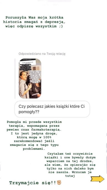 Aleksandra Hamkało na Instagramie