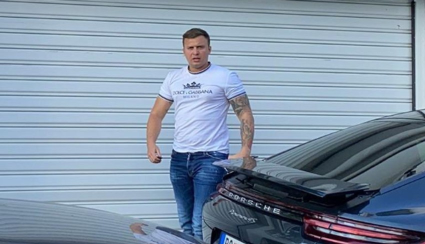 Stefan Karić po izlasku iz pritvora