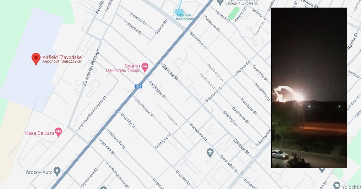 Media: eksplozje na lotnisku wojskowym na Krymie