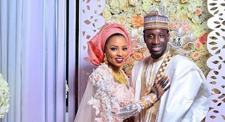 Wedding photos of Zara Fatima Shagari, daughter of the former deputy Governor of Sokoto state