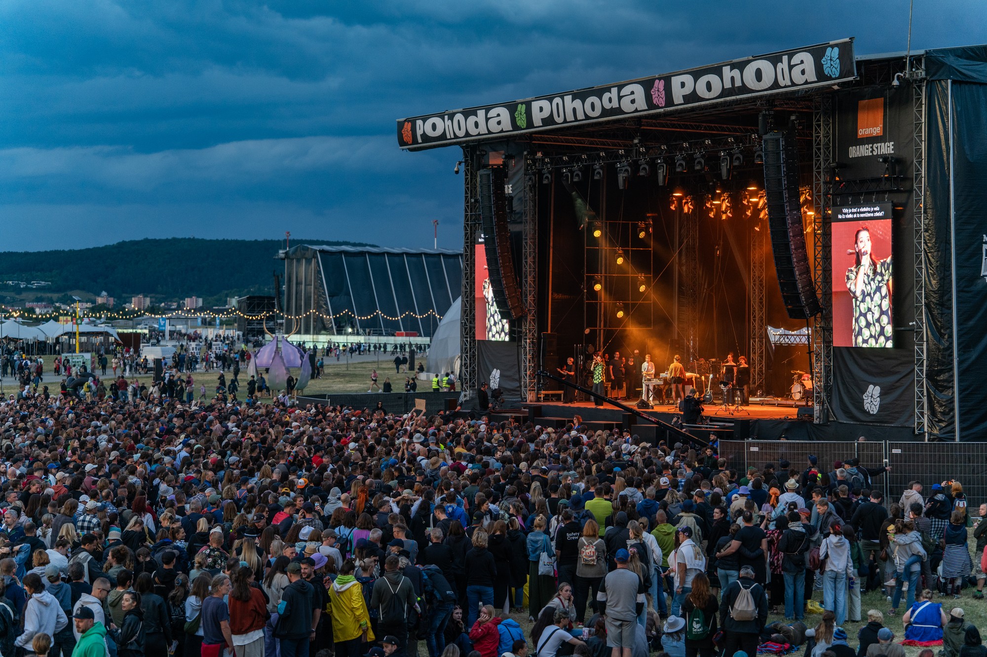 Druhý deň festivalu Pohoda v Trenčíne.
