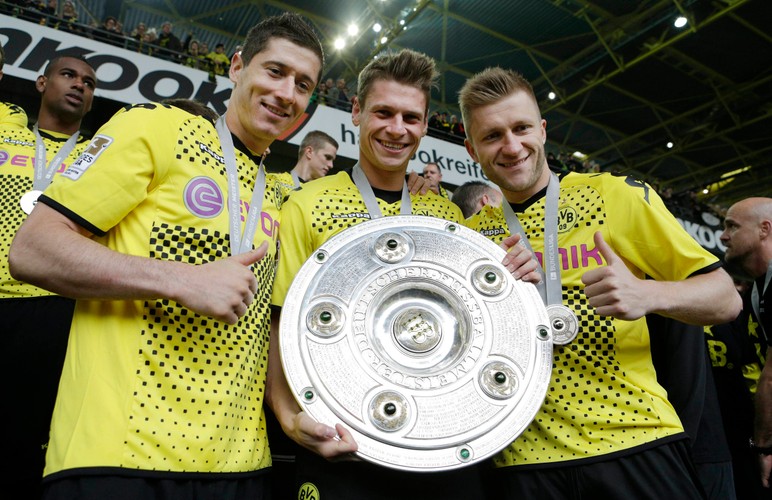 Robert Lewandowski;Łukasz Piszczek i Jakub Błaszczykowski