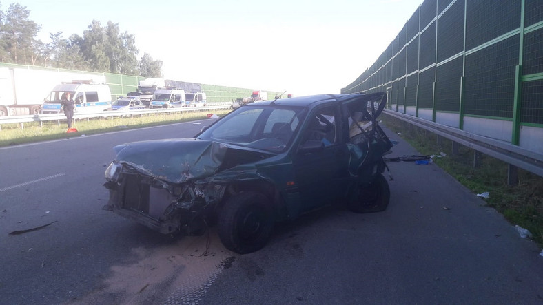 Śmiertelny wypadek na autostradzie A1