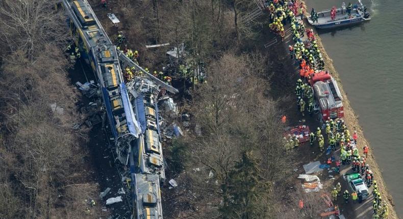 Authorities had ruled out that the February 09, 2016 train crash in southern Germany, which killed 12 people had been caused by a technical defect