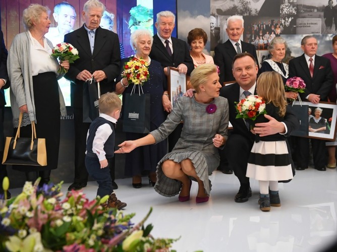 Agata Kornhauser-Duda i Andrzej Duda