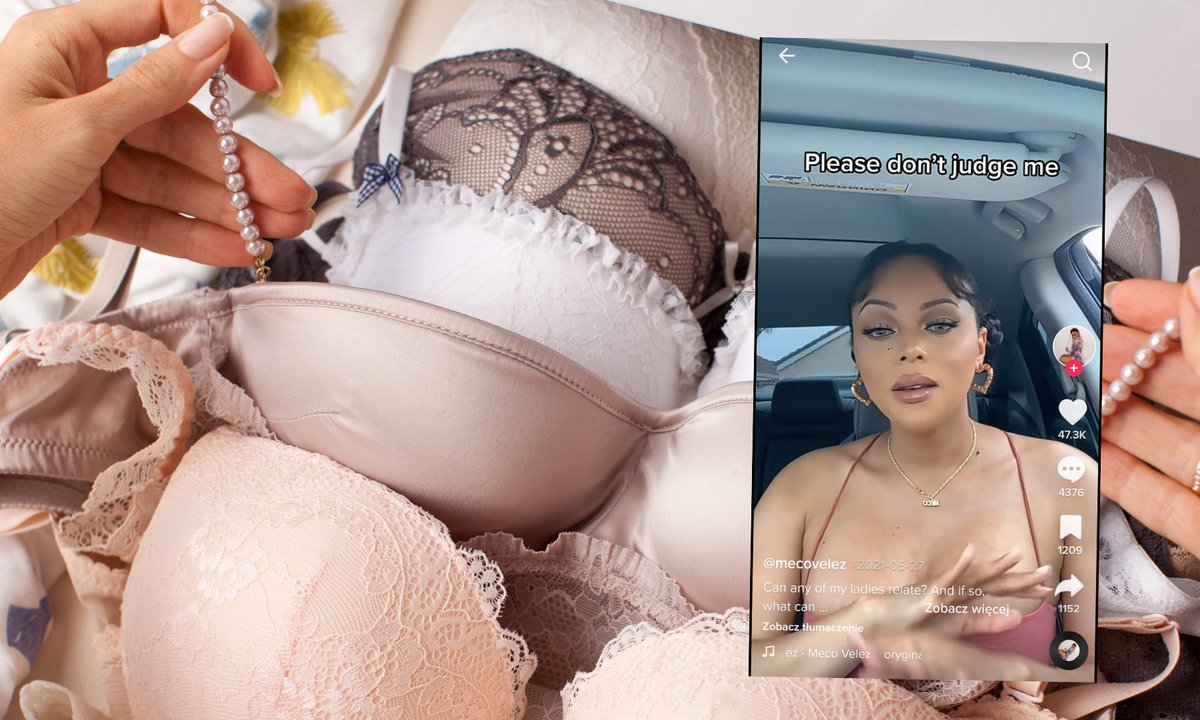 Duży biust to latem ogromny problem. Tiktokerka pokazała, jak sobie z tym radzi [wideo]