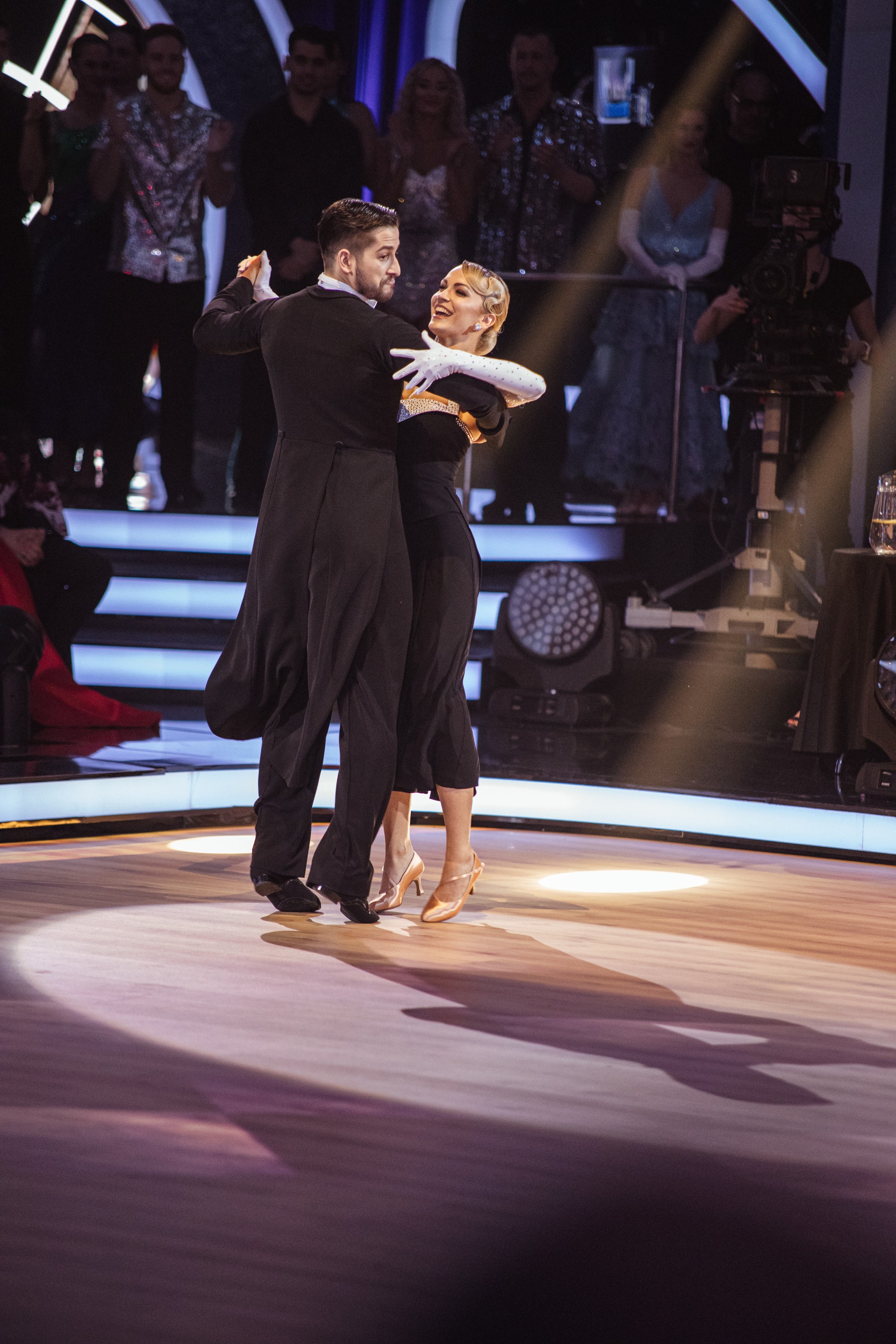 Prvý tanečný večer v šou Let's Dance - Jakub Jablonský a Eliška Lenčešová.