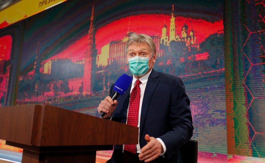 Dmitrij Peskov na konferenciji