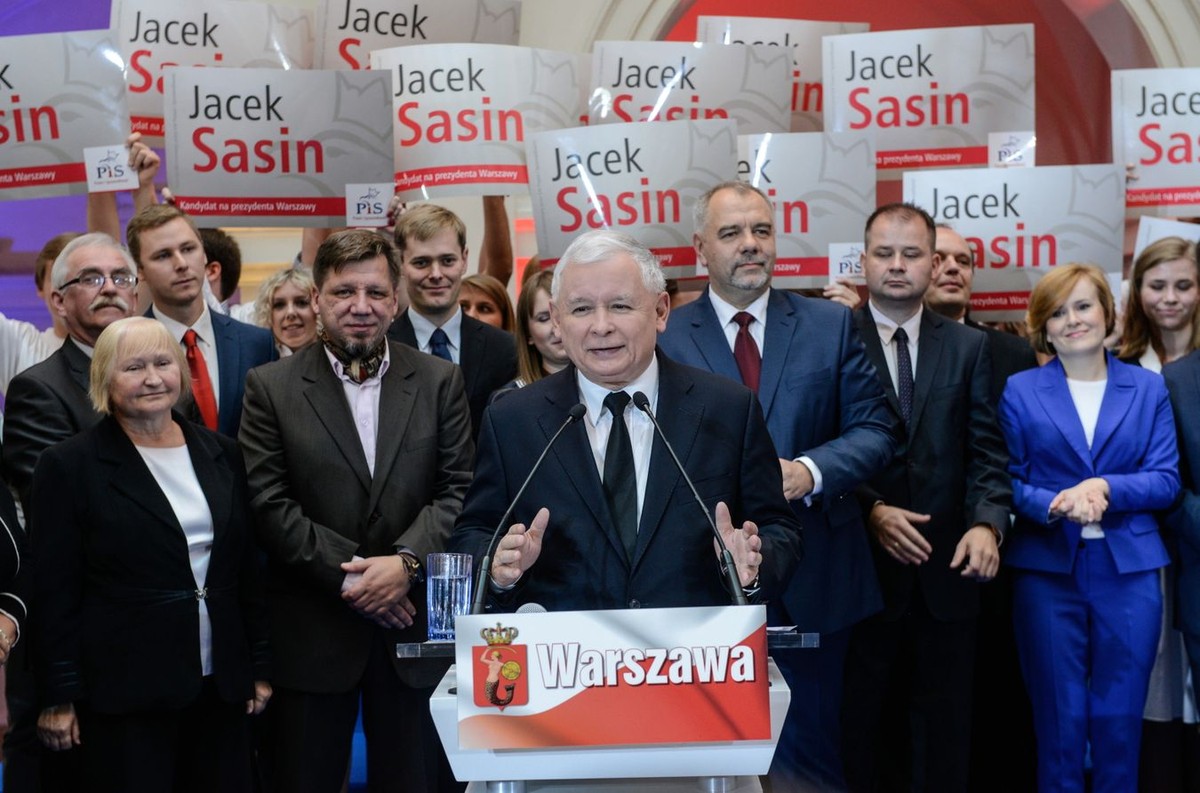Prezes PiS Jarosław Kaczyński