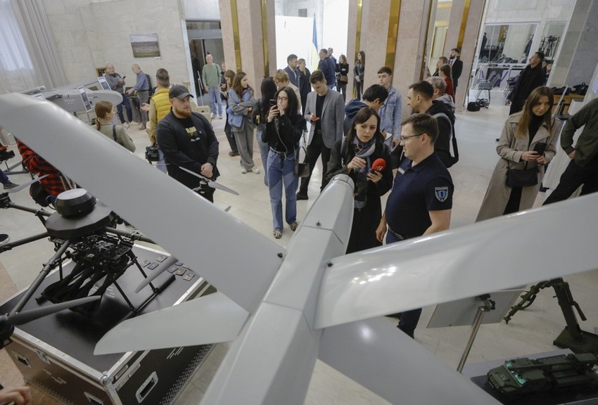 Dron "bulava" na izložbi u Kijevu