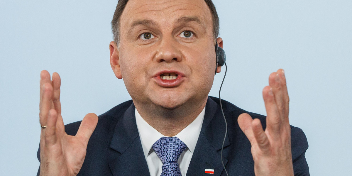 Prezydent Andrzej Duda